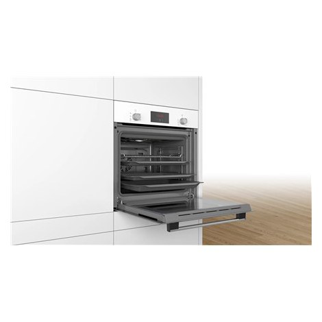 Bosch | HBF113BV1S | Oven | 66 L | Multifunctional | Manual | Mechanical control | Yes | Height 60 cm | Width 60 cm | White - 4